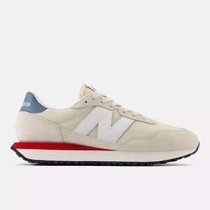 🌼NEW BALANCE🌼 237 Linen Elemental Blue Red Unisex Sneakers, Size 8M / 9.5W